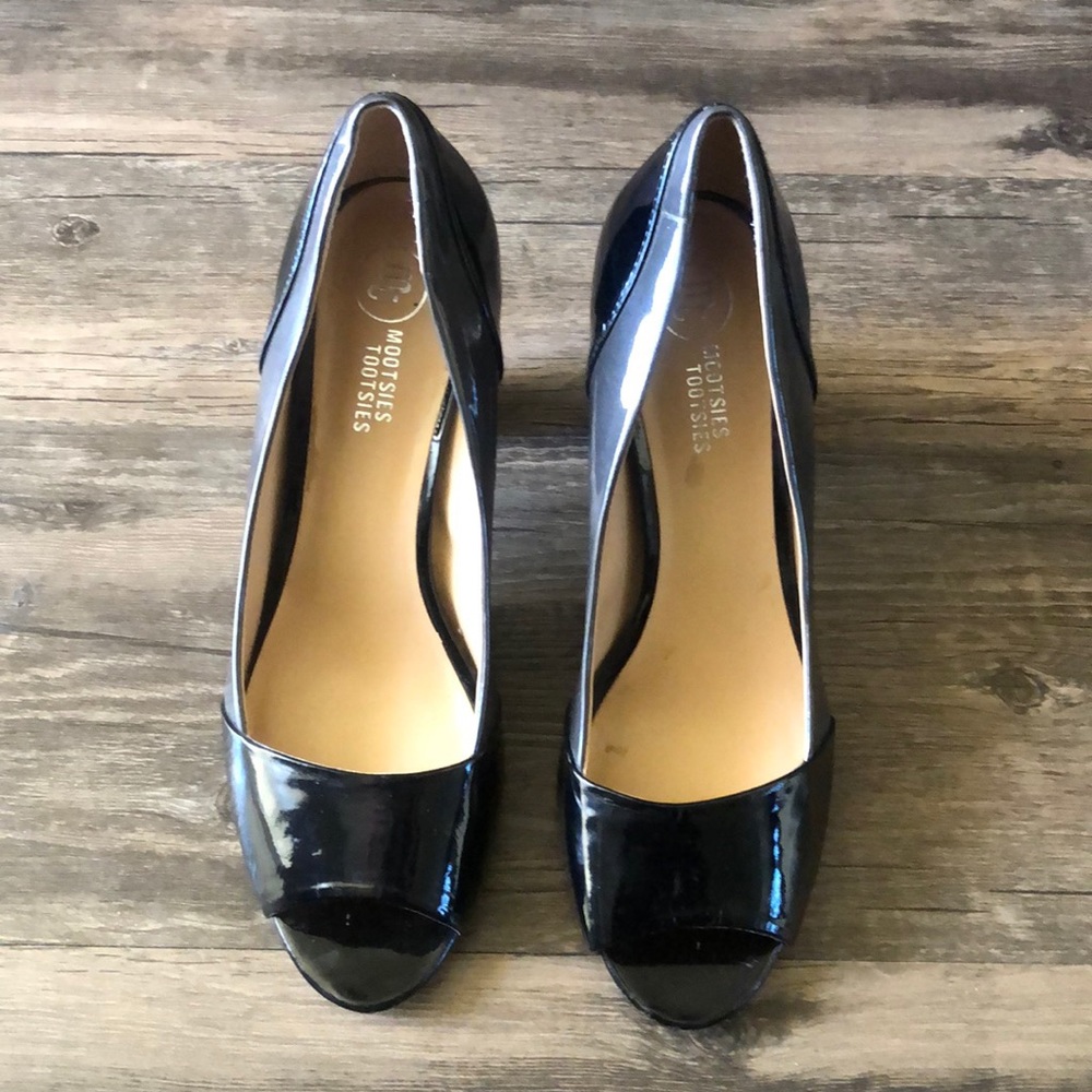 Mootsie Tootsie PeepToe Heels 10 - Picture 3 of 12